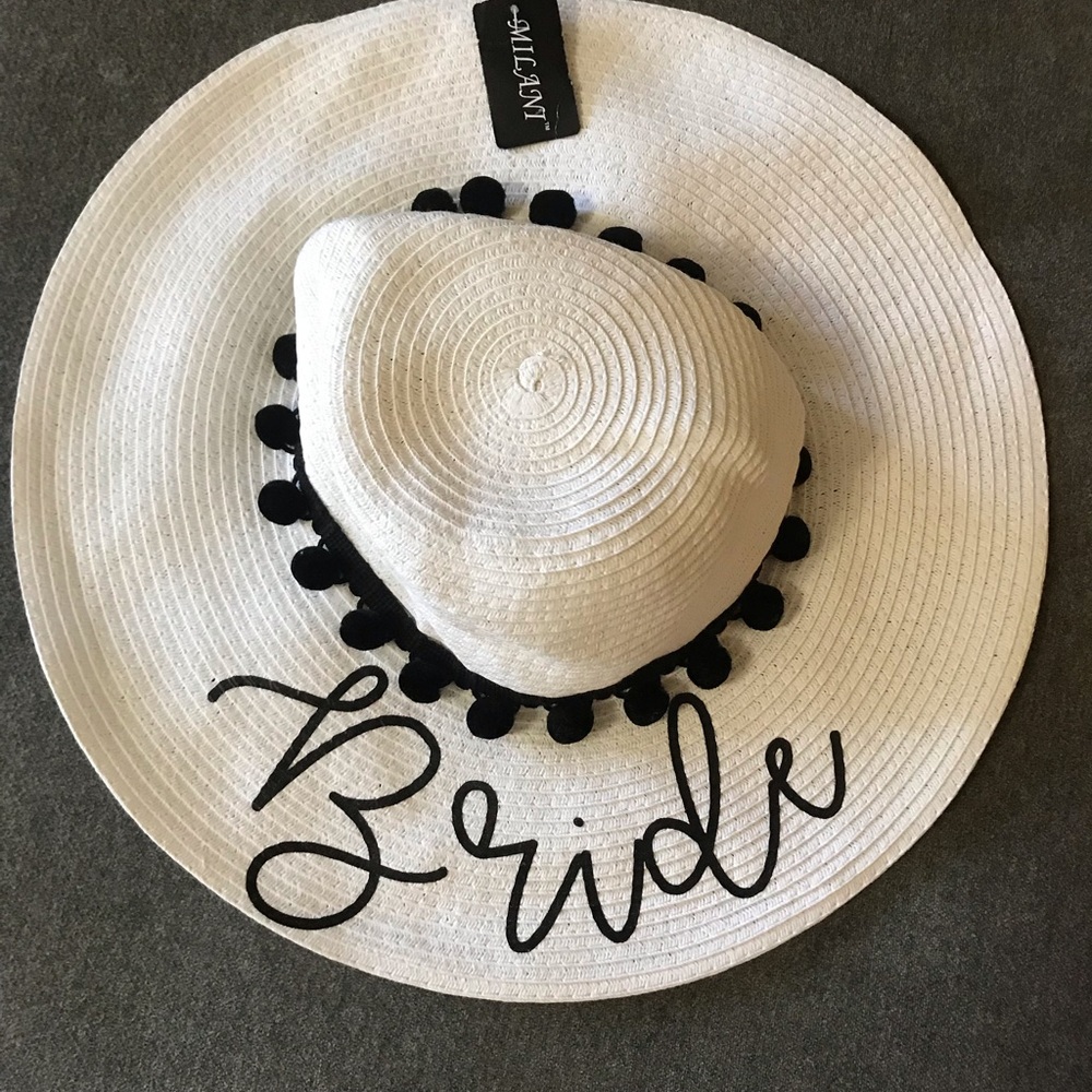 Bride sun hat